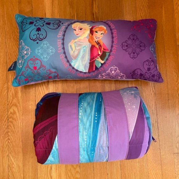 Elsa and Anna Sleeping Bag, Like New - Picture 7 of 7